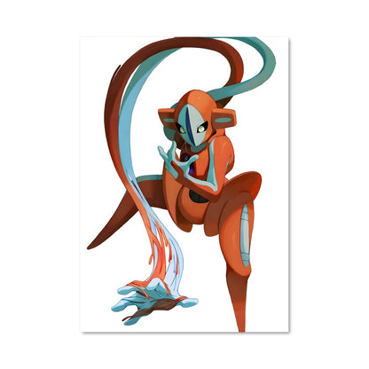 Poster Deoxys et le Poisson Mystérieux