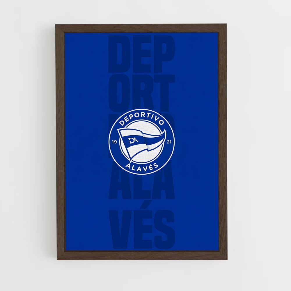 ap-deportivo alaves-1 cadre Bois foncé