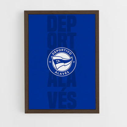 ap-deportivo alaves-1 cadre Bois foncé