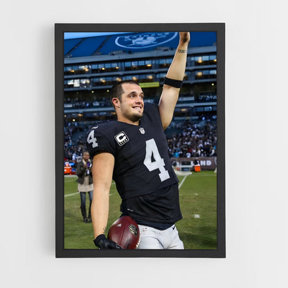 ap-derek carr-2 cadre Noir