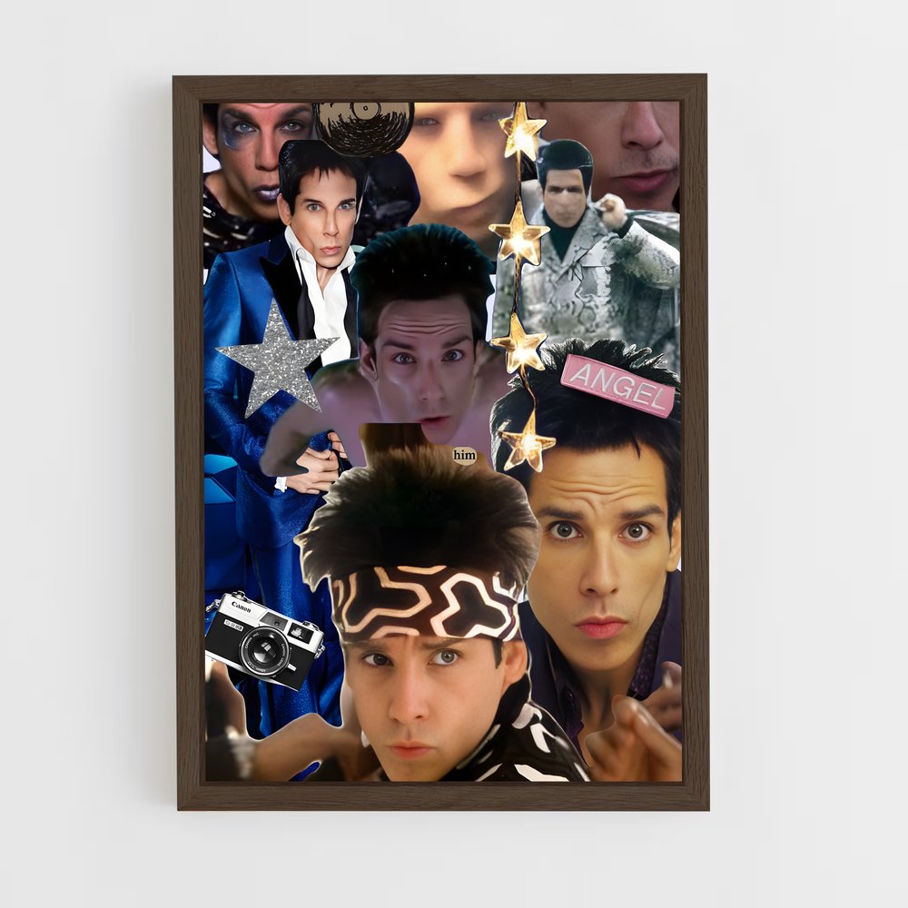 ap-derek zoolander-2 cadre Bois foncé