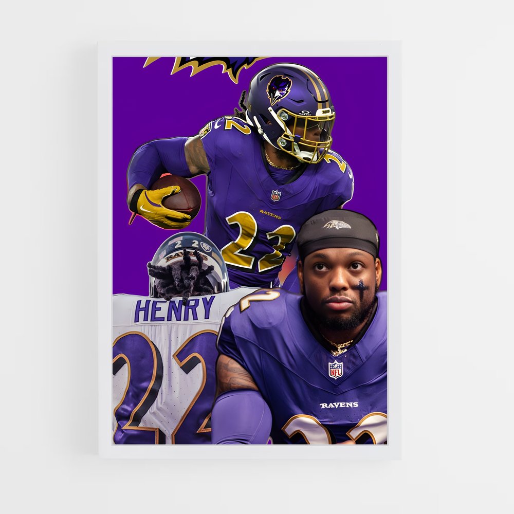 ap-derrick henry-2 cadre Blanc