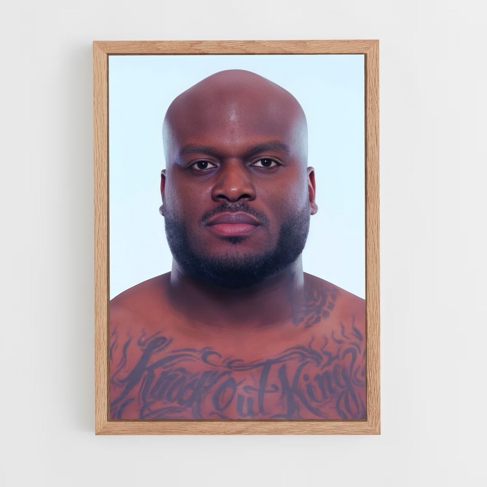 ap-derrick lewis-8 cadre Bois clair