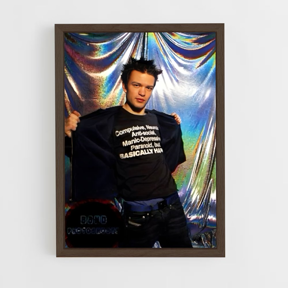 ap-deryck whibley-10 cadre Bois foncé