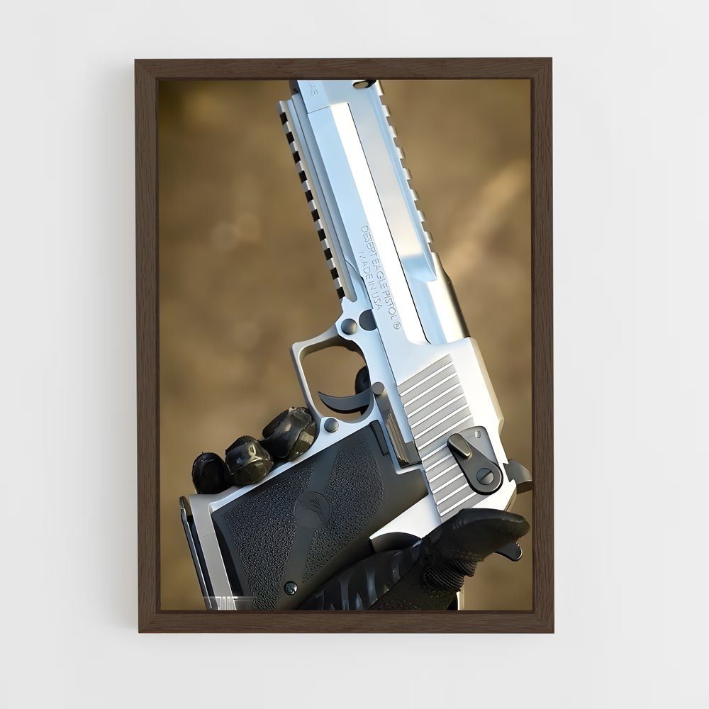ap-desert eagle-1 cadre Bois foncé