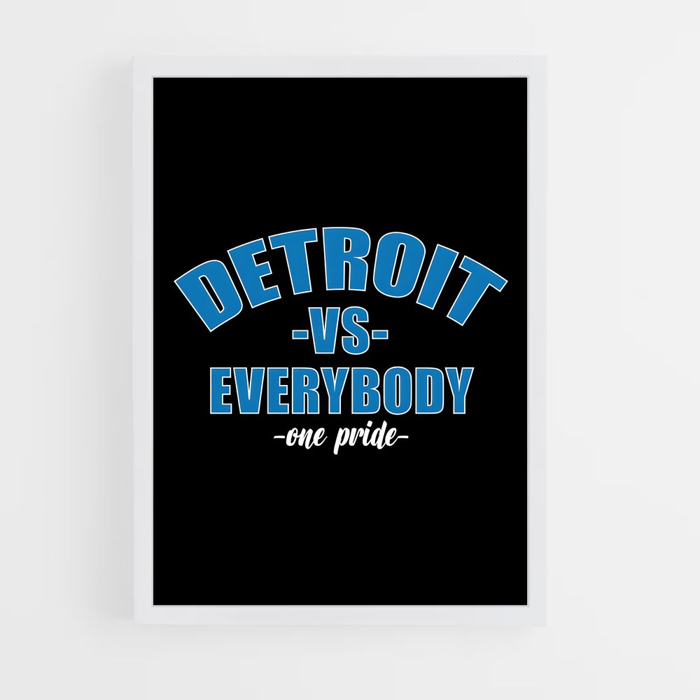 ap-detroit lions-2 cadre Blanc
