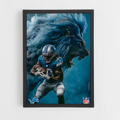 ap-detroit lions-4 cadre Noir
