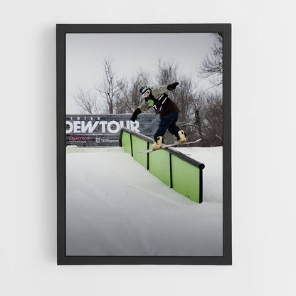 ap-dew tour snowboarding-1 cadre Noir