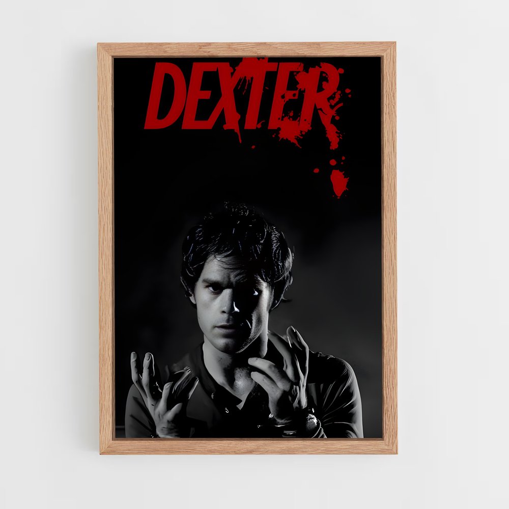 ap-dexter morgan-1 cadre Bois clair