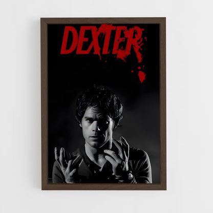 ap-dexter morgan-1 cadre Bois foncé