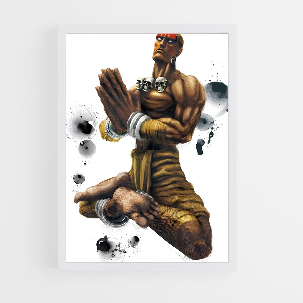 ap-dhalsim-1 cadre Blanc