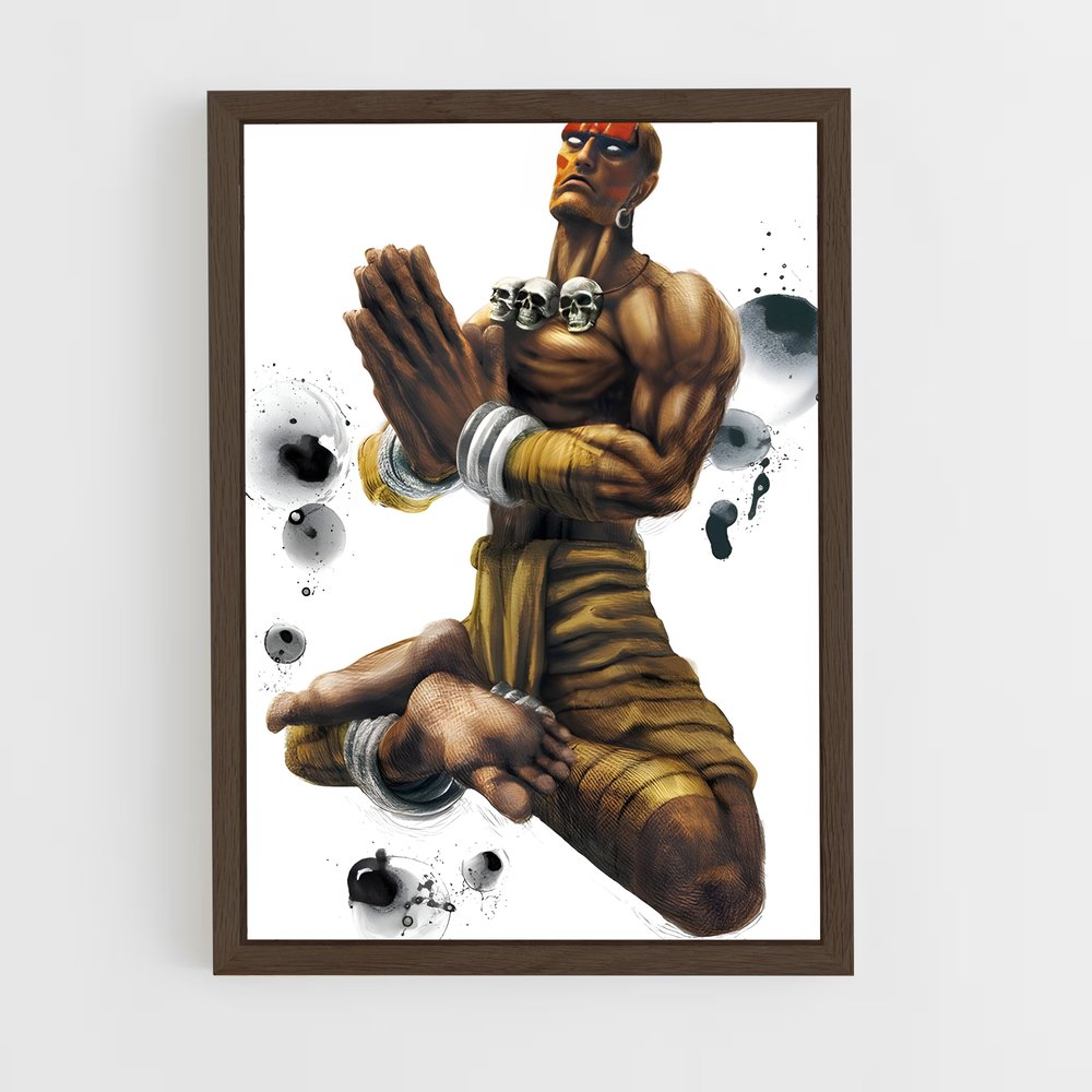 ap-dhalsim-1 cadre Bois foncé