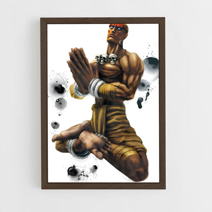 ap-dhalsim-1 cadre Bois foncé