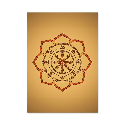 Poster Roue de Dharma