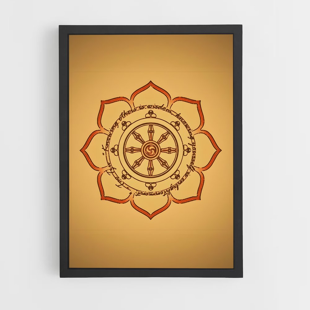 ap-dharma wheel-3 cadre Noir