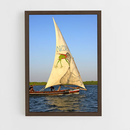 ap-dhow-2 cadre Bois foncé