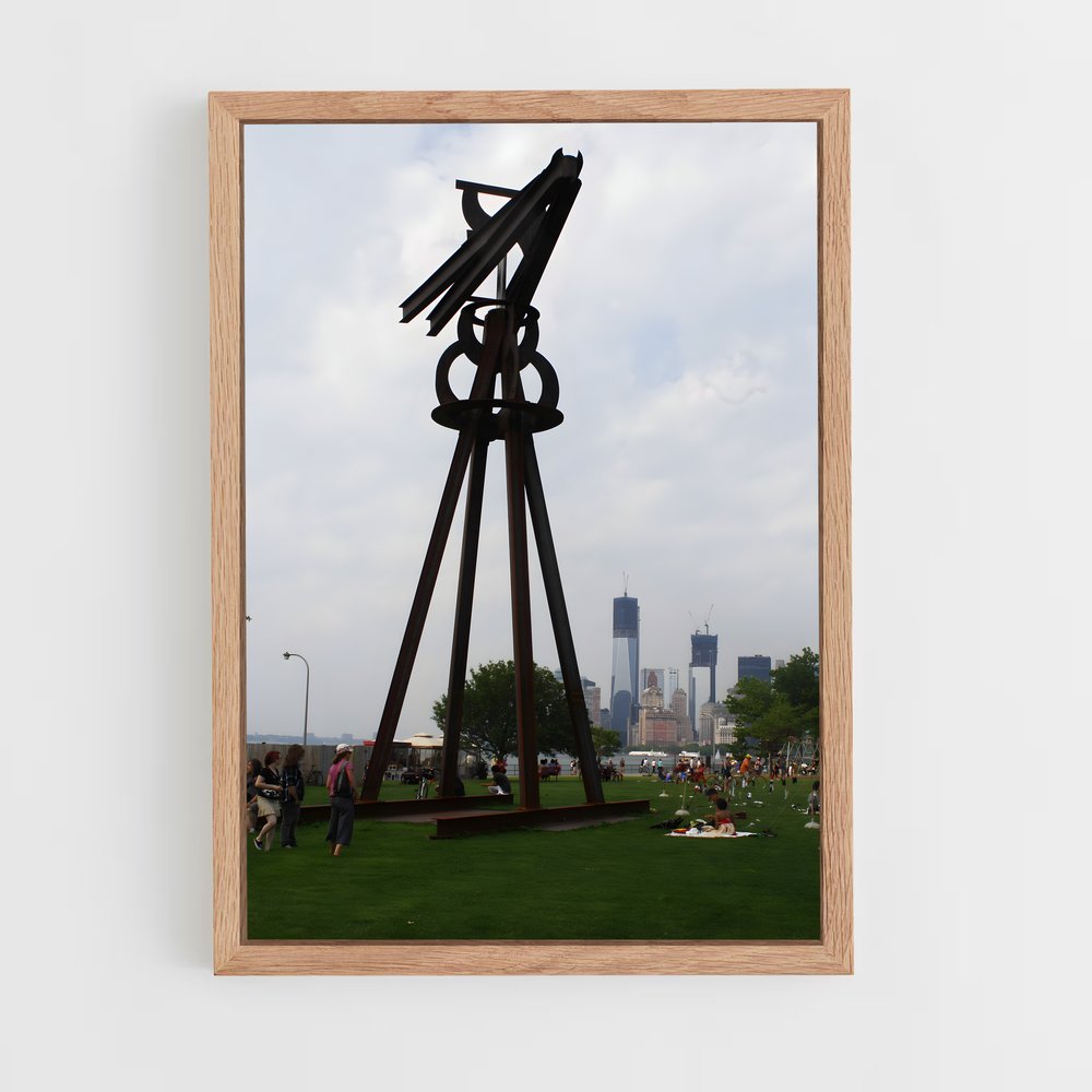 ap-di suvero sculptures-2 cadre Bois clair