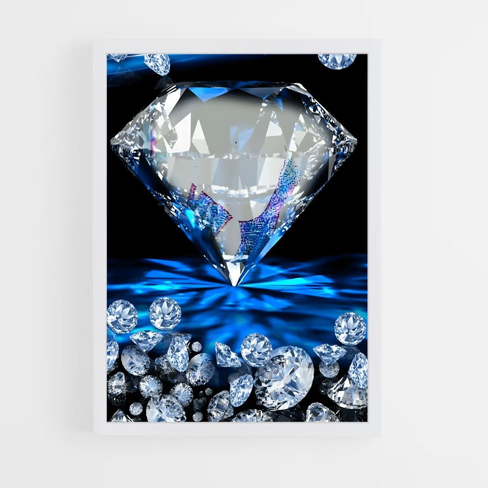 ap-diamond hands-7 cadre Blanc