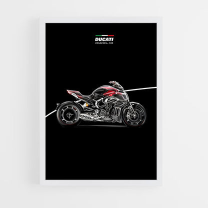 ap-diavel v4-5 cadre Blanc