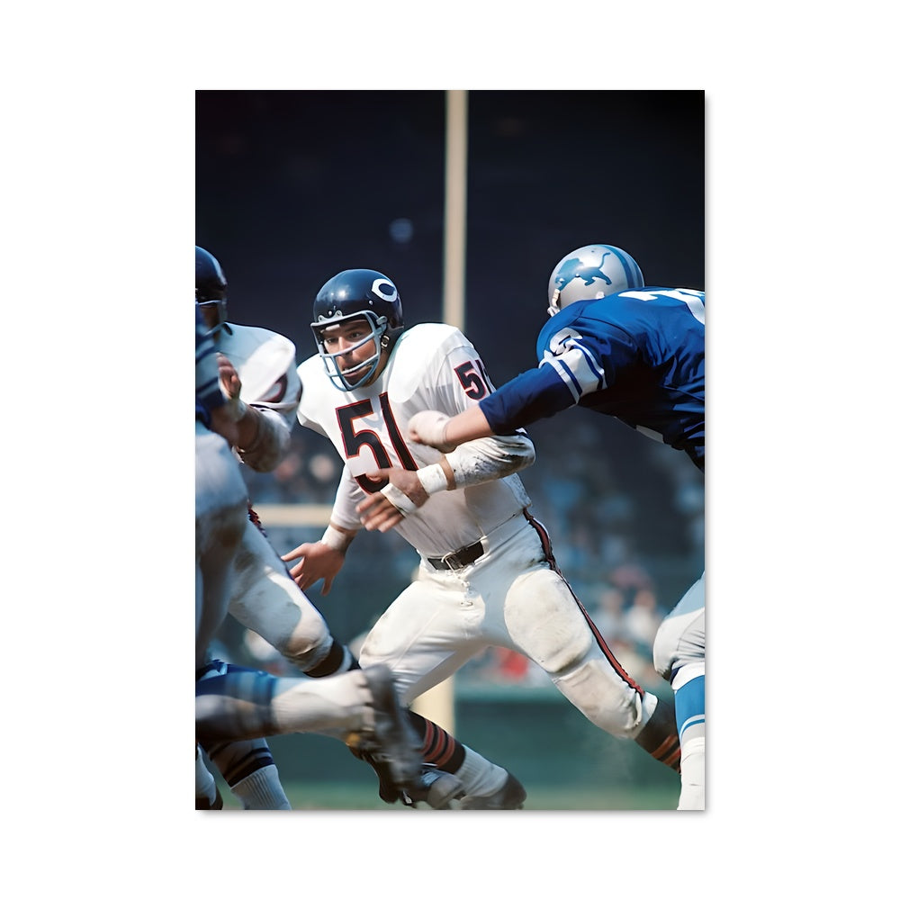 Poster Dick Butkus: L'Esprit du Jeu
