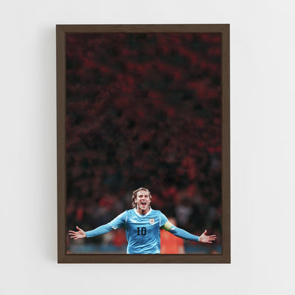 ap-diego forlan-4 cadre Bois foncé