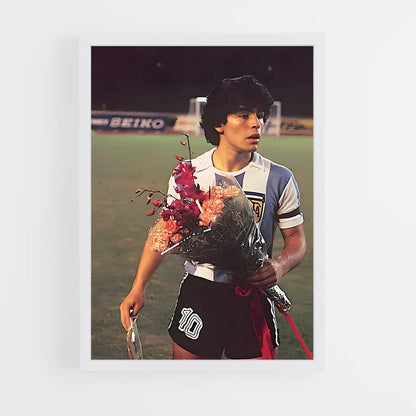ap-diego maradona-2 cadre Blanc