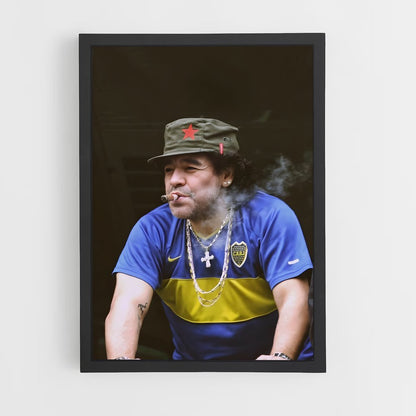 ap-diego maradona-3 cadre Noir