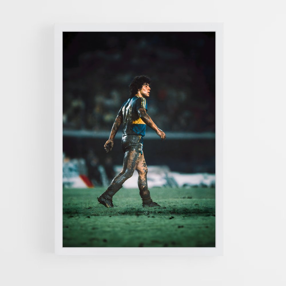 ap-diego maradona-6 cadre Blanc