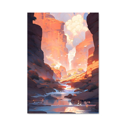 Poster Évasion au Canyon