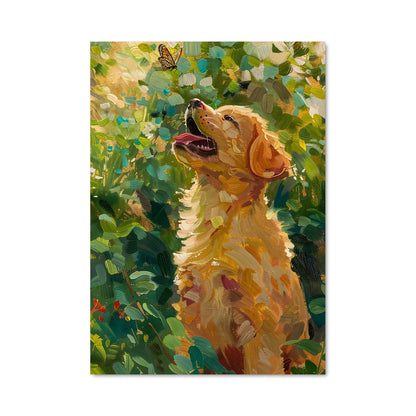 Poster Chiens et Prairies