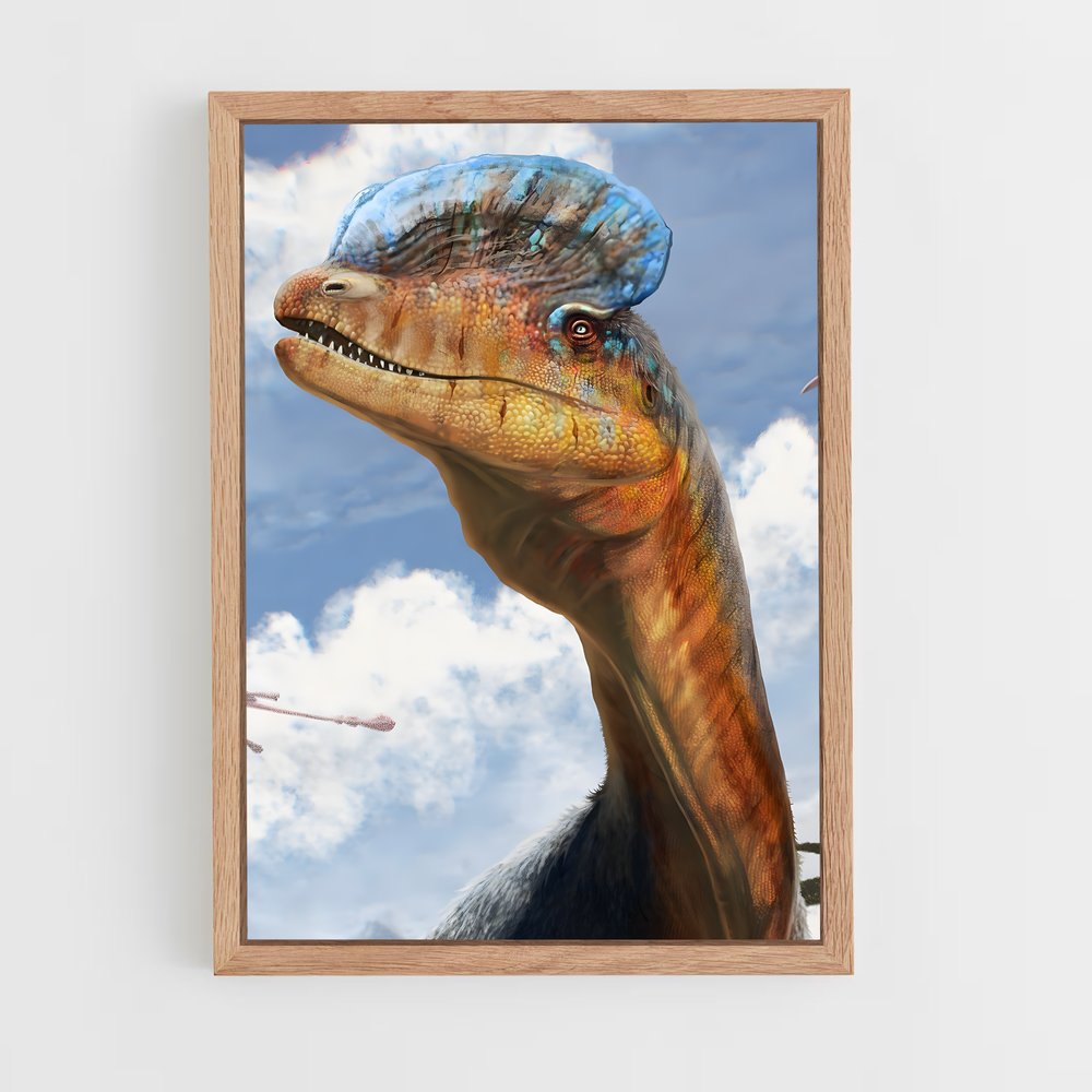 ap-dilophosaurus-2 cadre Bois clair