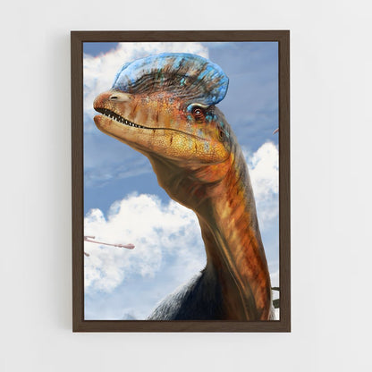 ap-dilophosaurus-2 cadre Bois foncé
