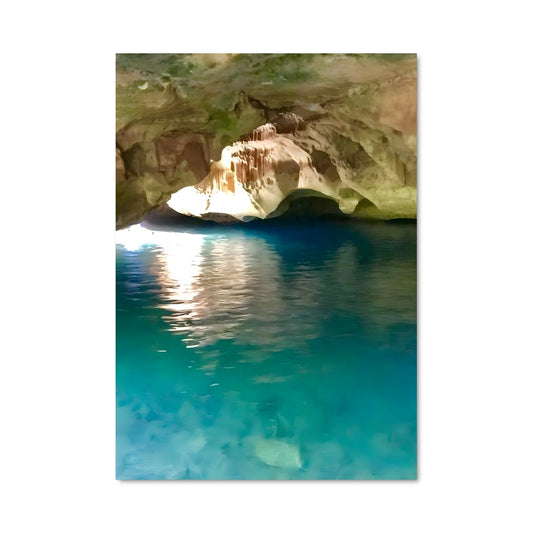 Poster La Grotte Bleue