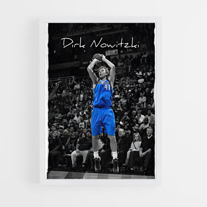 ap-dirk nowitzki-5 cadre Blanc