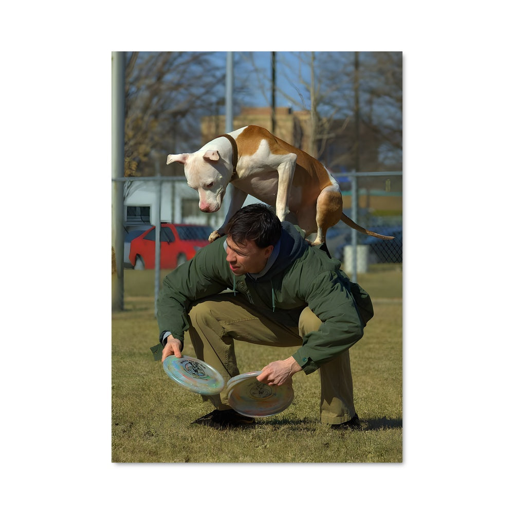 Poster Disc Dog Champion