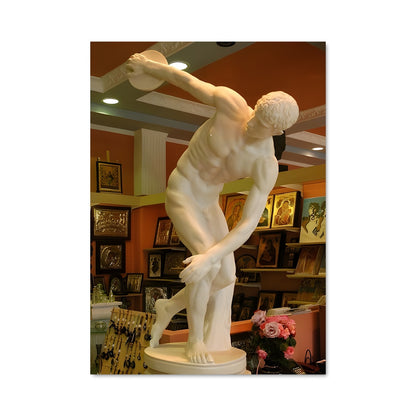Poster Discus thrower 19907