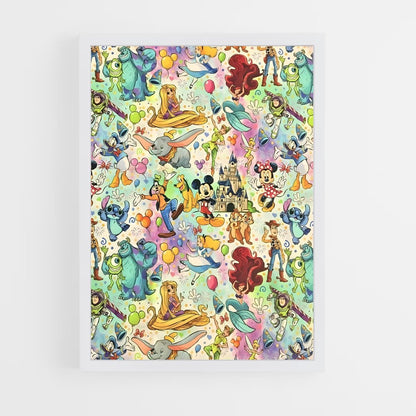 ap-disney-7 cadre Blanc