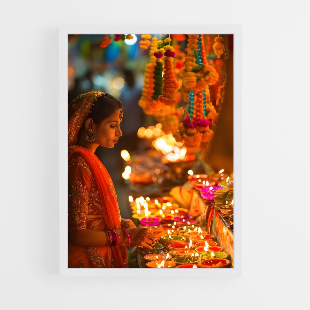 ap-diwali-10 cadre Blanc