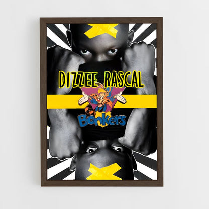 ap-dizzee rascal-8 cadre Bois foncé