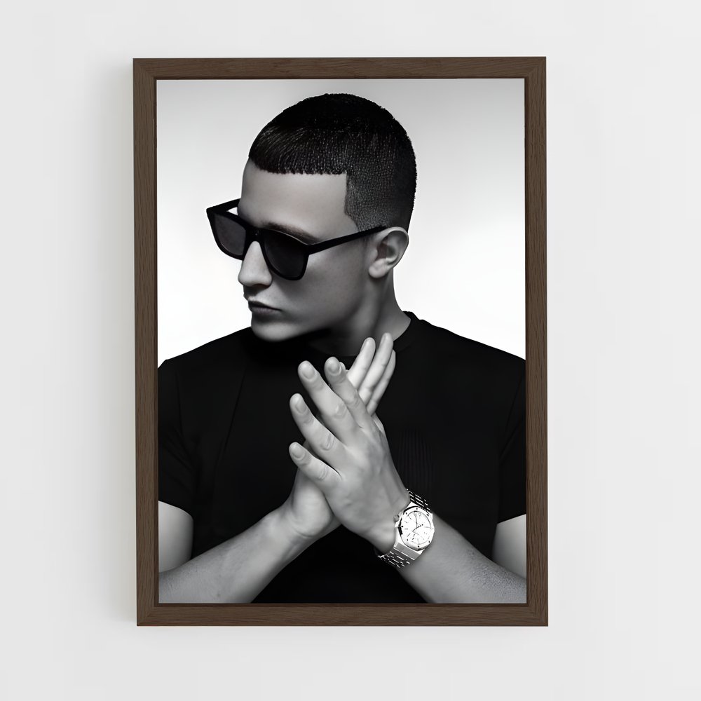 ap-dj snake-4 cadre Bois foncé