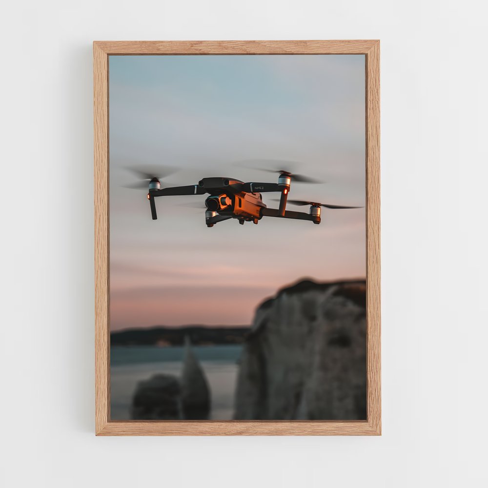 ap-dji mavic-1 cadre Bois clair