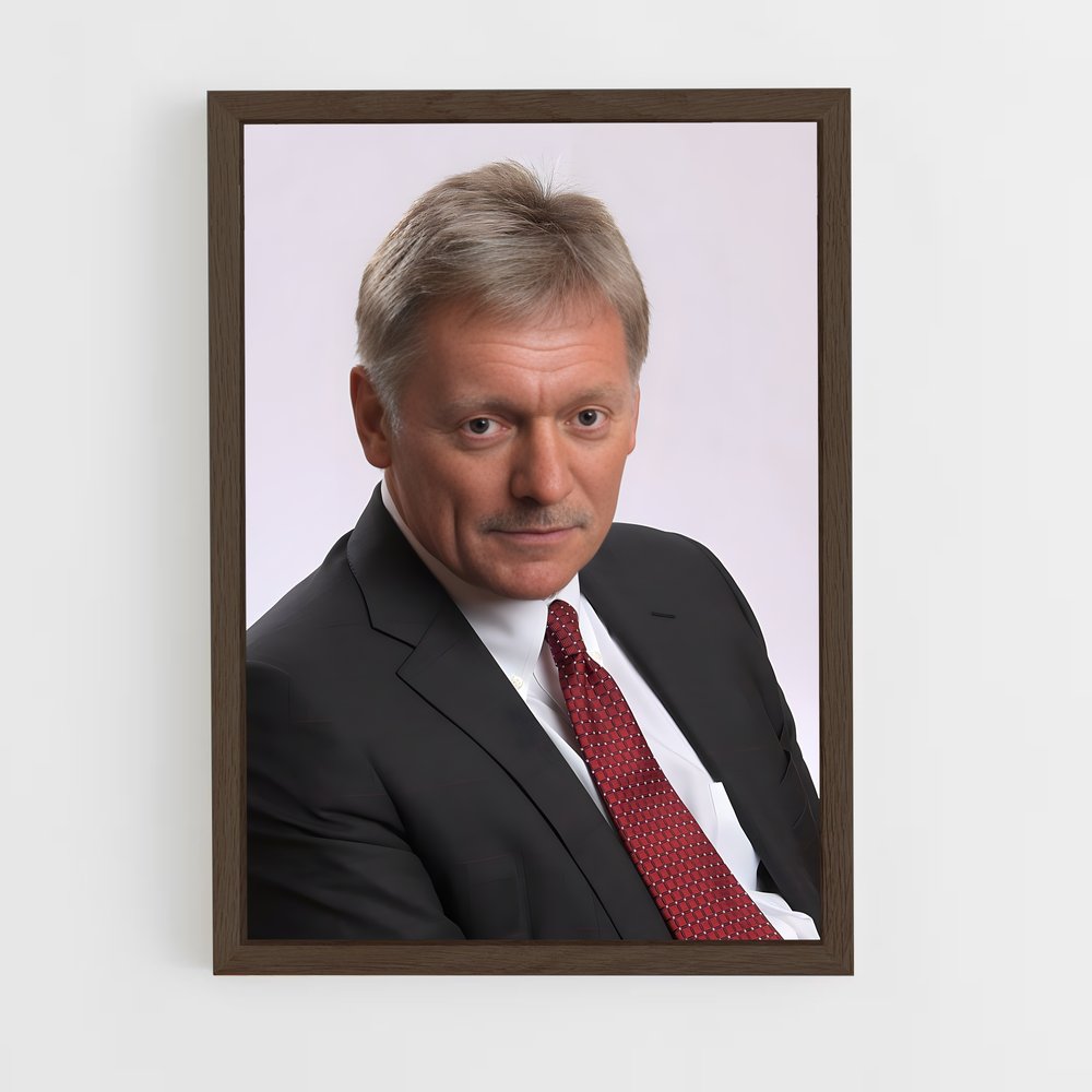 ap-dmitry peskov-1 cadre Bois foncé