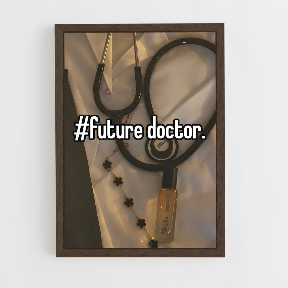 ap-doctor-1 cadre Bois foncé