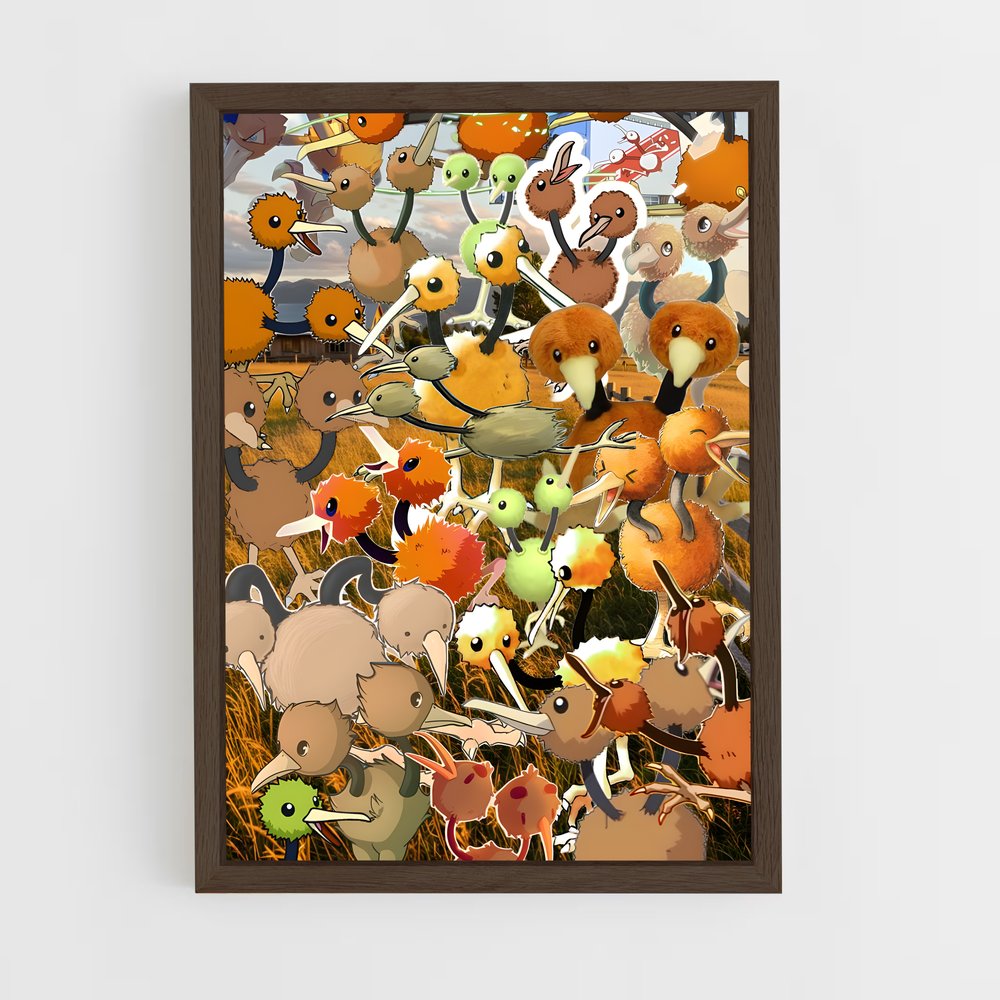 ap-doduo-3 cadre Bois foncé