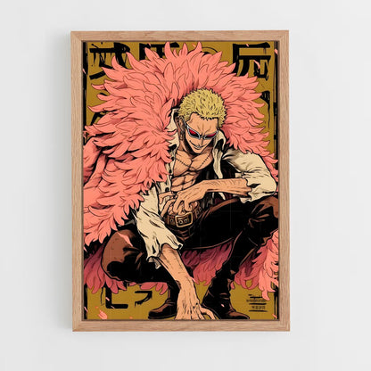 ap-doflamingo-2 cadre Bois clair
