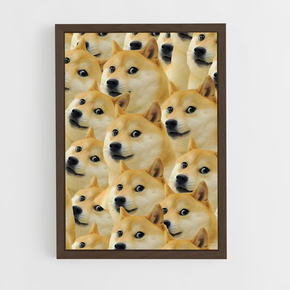ap-doge-1 cadre Bois foncé
