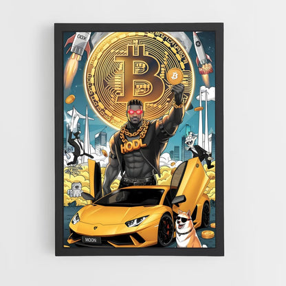 ap-dogecoin-2 cadre Noir