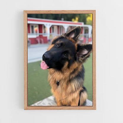ap-dogs-4 cadre Bois clair