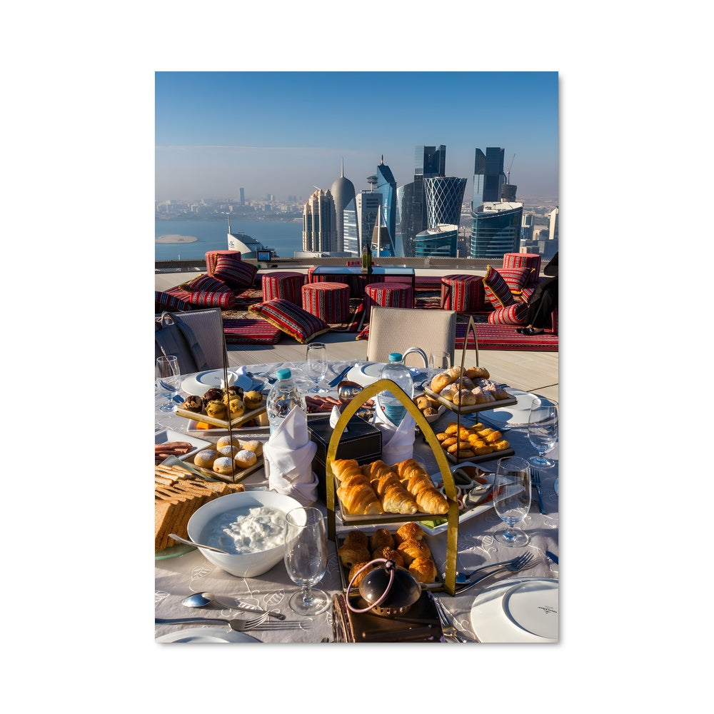 Poster Table des Saveurs