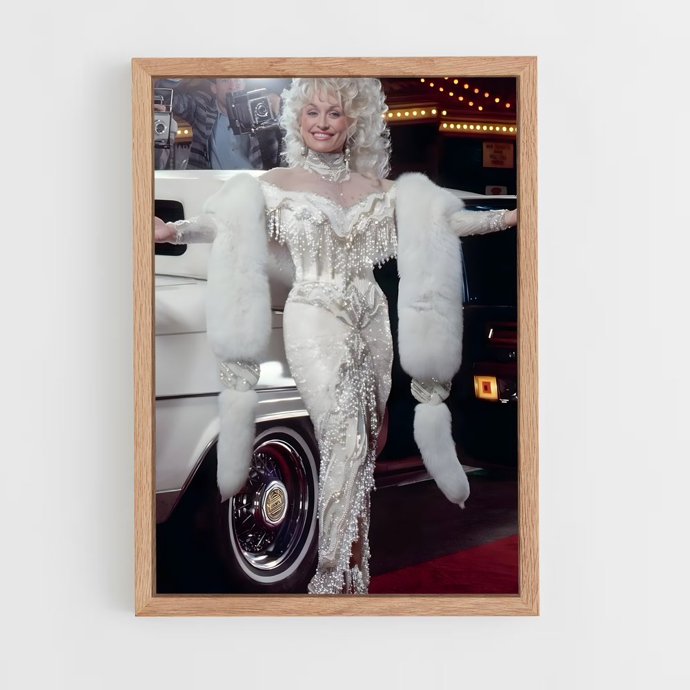 ap-dolly parton-1 cadre Bois clair